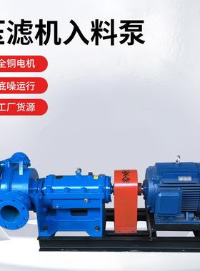 大流量压滤机泵泥浆泵高铬合金ZJE渣浆泵压滤机专用入料泵