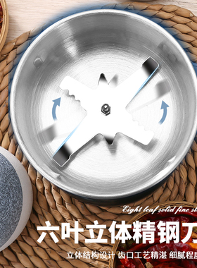 咖啡研磨机大容量家用打粉机小型磨豆机电动磨粉机五谷杂粮粉碎机