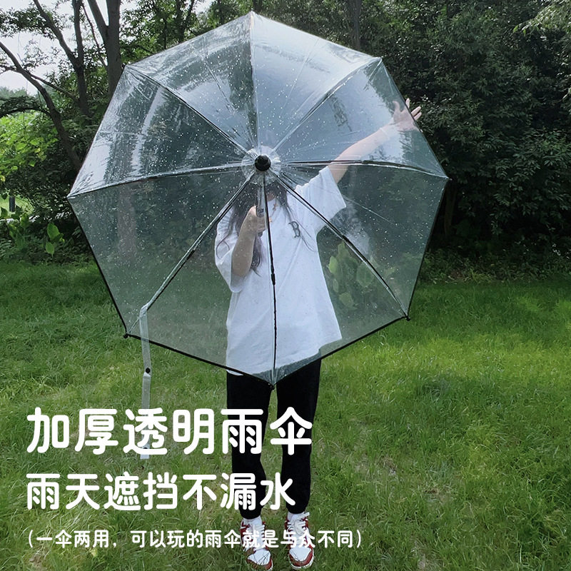 搞怪雨伞水枪创意透明可以当水枪的雨伞按压喷滋打水仗神器大容量,淘宝优惠券,粉丝福利购,淘宝优惠卷