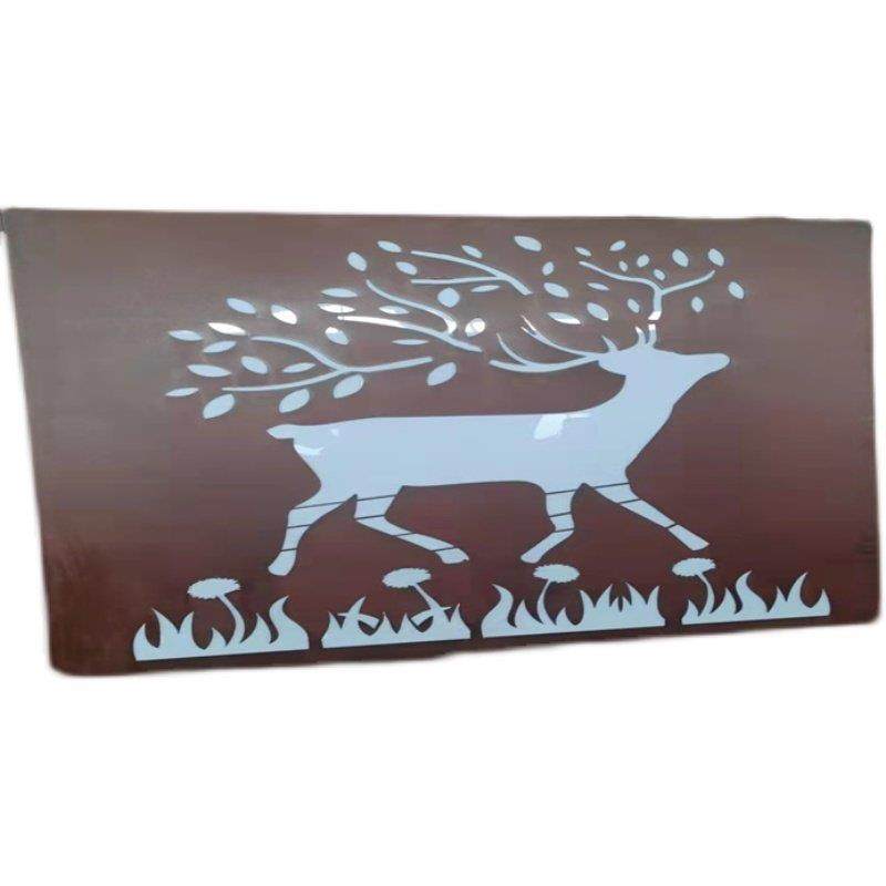 红绣钢板激光切割幕墙镂空耐候钢板园林设计树篦子发光灯箱,淘宝优惠券,粉丝福利购,淘宝优惠卷