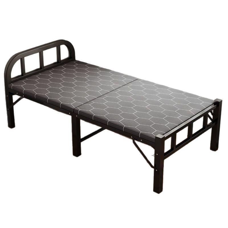 折叠床单人便携家用出租房午睡简易办公室午休陪护硬板实用铁床 - 图3