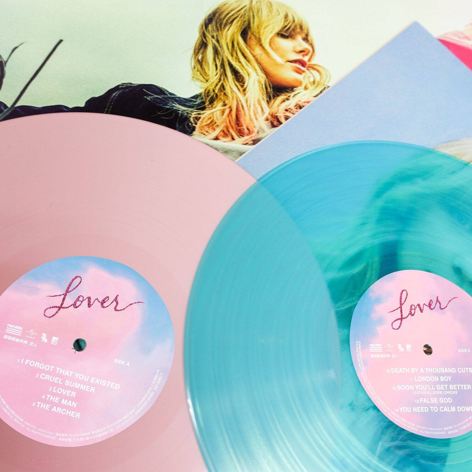 ̩�� ����lover 25�ٰ� ����˫�ʽ� 2LP �ڽ���Ƭ 330.6Ԫ