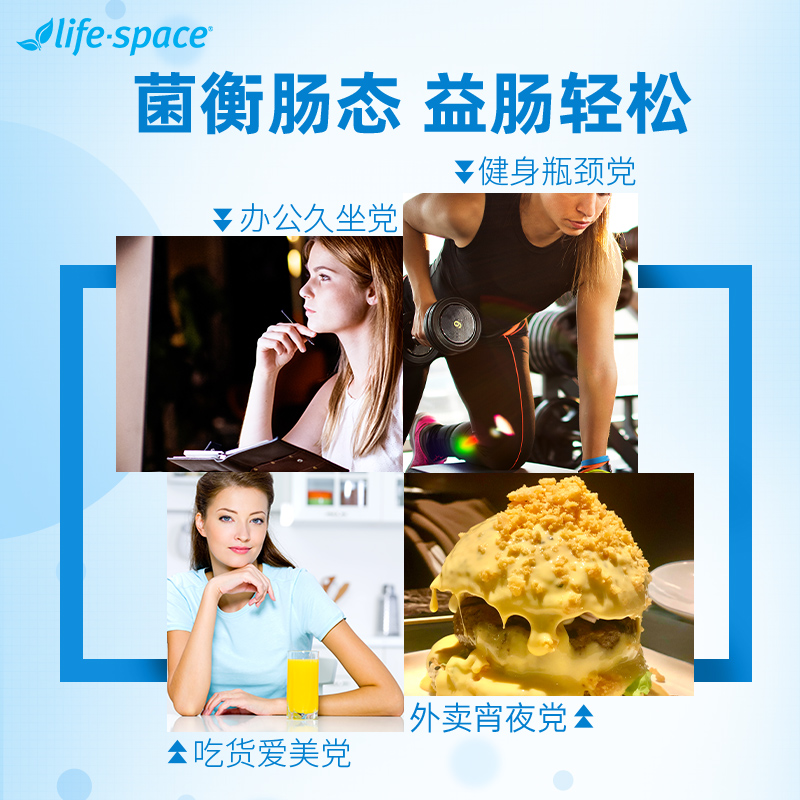 澳洲进口life space B420益生菌大人男女身材管理 60粒 - 图2