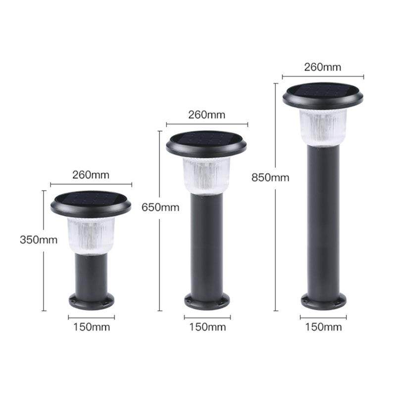 太阳能草坪灯别墅公园小路照明装饰爵士帽蘑菇35-65-85CM高庭院灯,淘宝优惠券,粉丝福利购,淘宝优惠卷