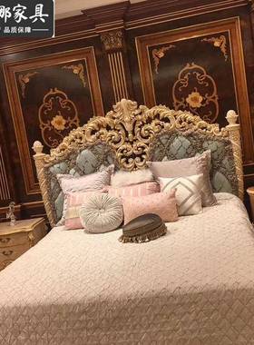 奢华欧式床大户型别墅卧室家具主卧1.8米双人床公主床布艺床