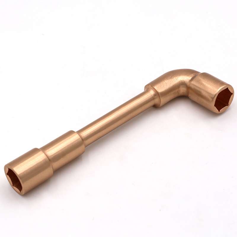 TOOLTIME图泰防爆L型双头套筒扳手铍青铜无火花烟斗型套筒扳手 - 图3