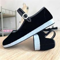 Seedlings Song Shoe Gum State Shoes Dance Flat Bottom Shoe Gum State Rice Song Square Dance Folk Dancing Shoes Female Teacher Cloth Shoes