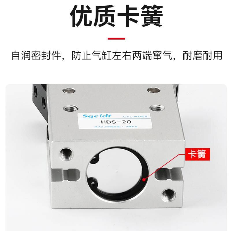 金器型平行手指夹爪气缸MCHA/HD0S-16/225/32气爪/机械夹吹瓶机-图1