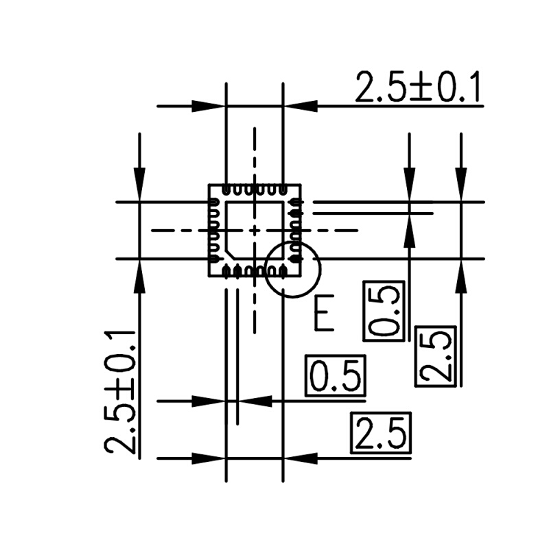 QFN24封装全新原装烧录座/测试座/老化座 WELLS 790-42024-101G - 图3