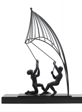 长锦新中式简约金属创意动物铸铁