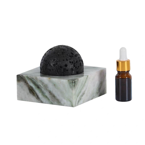 现代简约天然大理石香薰球储物摆件新中式厕所酒店房间民宿装饰品 - 图3