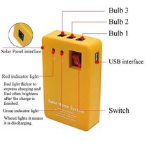 Solar-powered Light Indicator Lighting BBQ Travelling Lamp