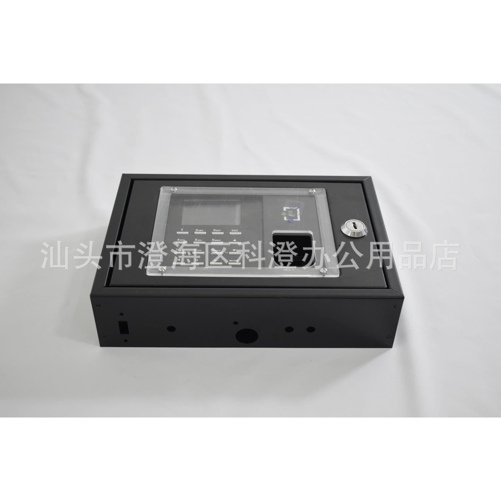 Fingerprint attendance machine metal protection box (iron box) (iron cover) is suitable for central control F2SAT2100