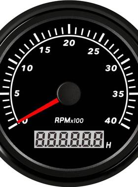 网销版工程车组发动机组特种车速度转速表4000RPM1-300可调