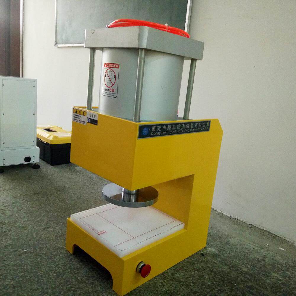 XH-405A vertical pneumatic rubber cutting machine dumbbell spline slicing testing machine rubber plastic cutting machine