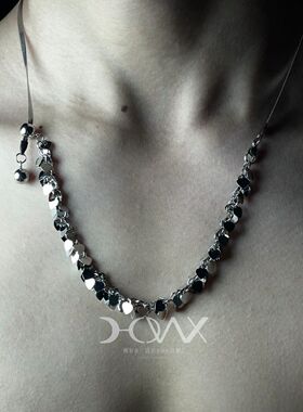 HOWX好诶 · Autumntime系列 · 钛钢可调节爱心拨片项链