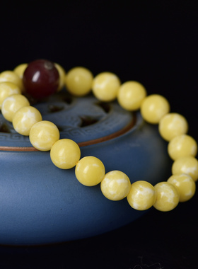 天然深海龙涎香圆珠手串养生古风