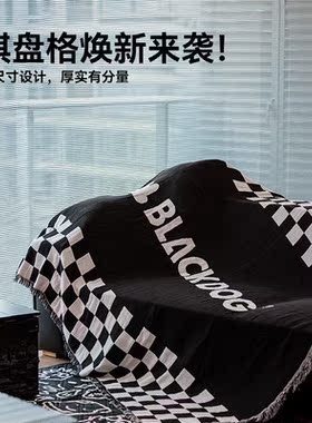 黑狗户外居家露营空调毯夏季办公室午睡床尾毯露营