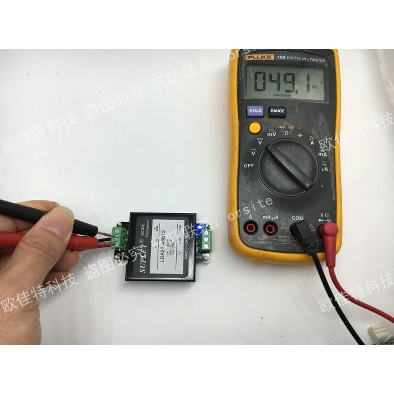 LDA25-48S12新雷能SUPLET 接线端子 隔离输入36-72VDC 输出12V 2A - 图0