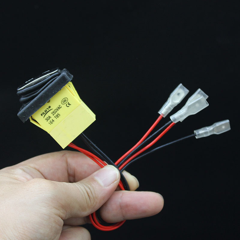 商用灶台风机电源开关船型带线开关煮面桶消毒柜开关防水开关通用,淘宝优惠券,粉丝福利购,淘宝优惠卷