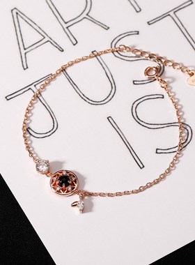 捕梦网手链女生年轻款2023年新款潮夏送女友细款银手链小众设计感