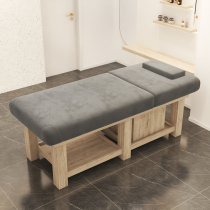 Solid Wood Massage Bed Beauty Bed Beauty Beds Special Physiotherapy Beds Traditional Chinese Medicine Pushback Weight Loss Positive Bone Thai Style Ear Bed
