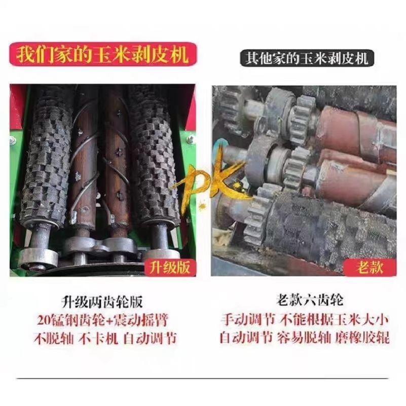 新型玉米剥皮机家用小型包谷撕皮机去皮机脱皮机电动剥玉米皮神器 - 图1