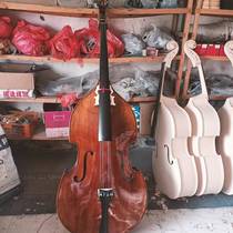 High-end Solid Wood Tiger Veins Great Bass Division Professional Playing Level Refined Tiger Veins Solid Wood Beji Low Tone Cello Bass