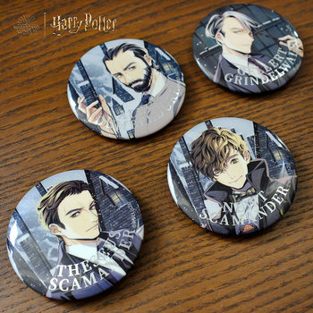 Harry Potter ຂອງແທ້ Peripheral Fantastic Beasts series ປ້າຍຕົວລະຄອນ Albus Dumbledore ຂາຕັ້ງ acrylic