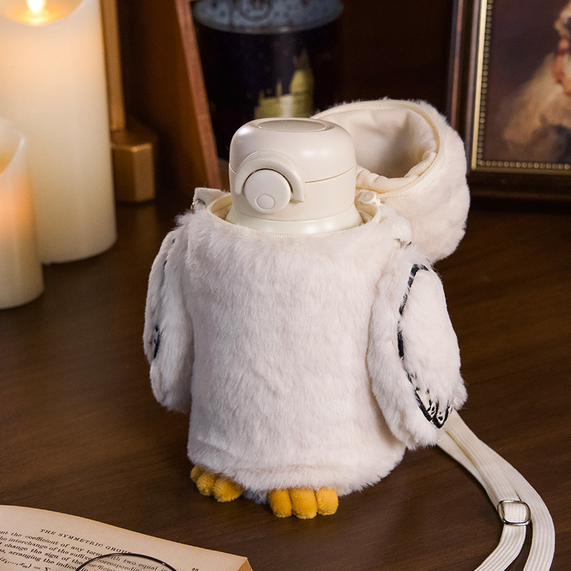 哈利波特正版周边海德薇340ml儿童直饮水杯保温杯304不锈钢带杯套,淘宝优惠券,粉丝福利购,淘宝优惠卷