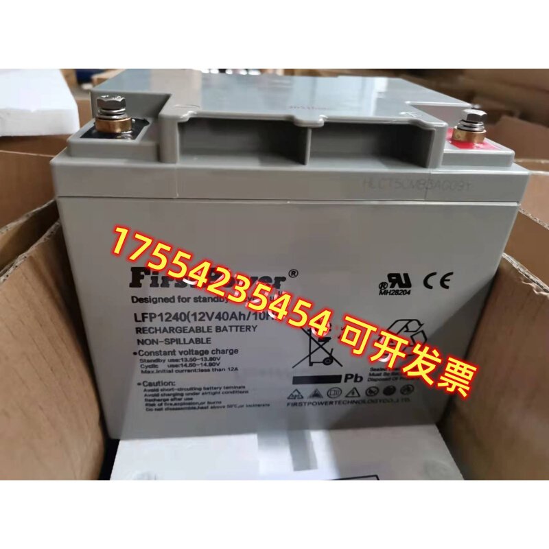 一电蓄电池LFP12v33ah40ah55ah24ah20ah12a7ah电梯ups应急6v10ah - 图0