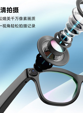 AI智能眼镜高清拍摄智能识图AI大模型智能翻译会议神器智能导航