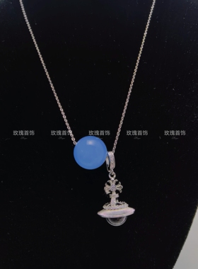 贝珠蝴蝶结项链女复古高级感轻奢高保色ins风百搭手作锁骨链颈链