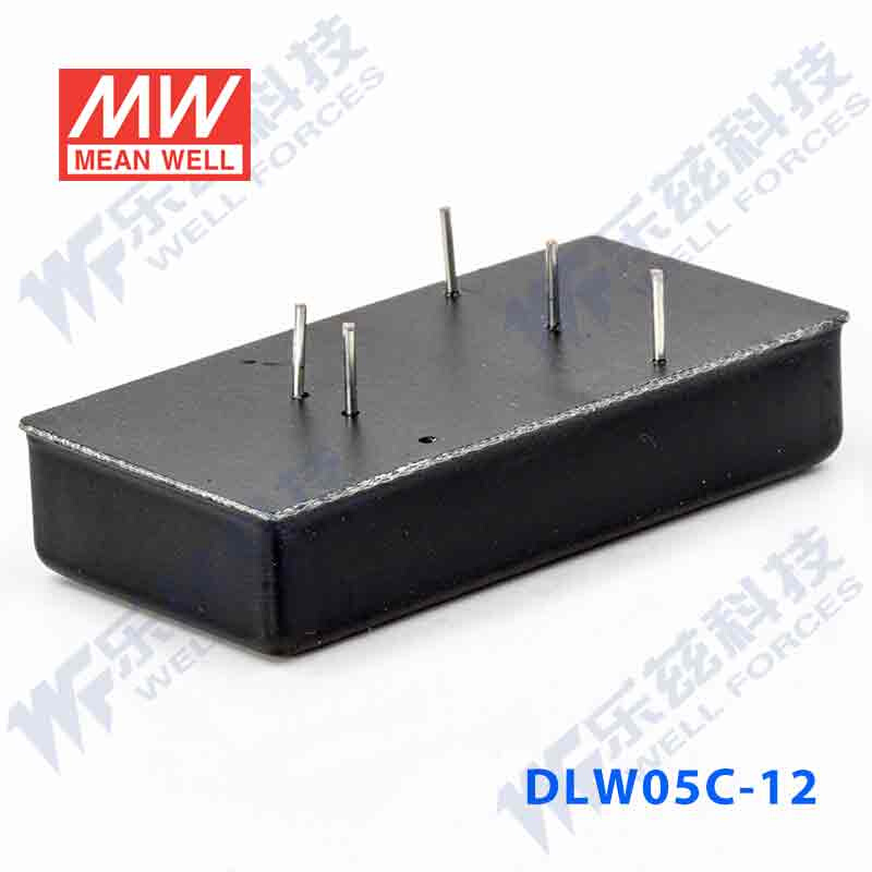 台湾明纬DC-DC模块电源DLW05C-12 5W 36~72V转±12V0.23A双路输出 - 图3