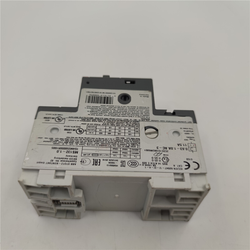 ABB MS132 电机起动断路器1.6-2.5A 0.4-0.63A 4.0-6.3A 0.63-1.0 - 图2