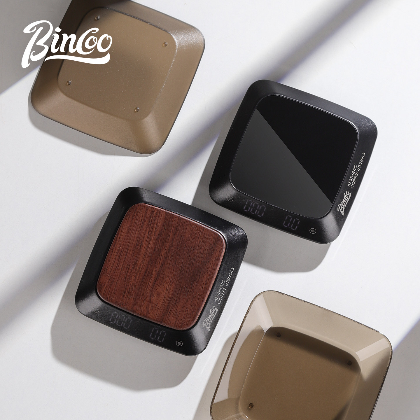 Bincoo咖啡意式电子称手冲专用迷你咖啡秤智能计时咖啡豆蝶称重,淘宝优惠券,粉丝福利购,淘宝优惠卷