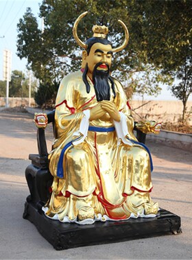 厂家直销树脂佛像1米6v高牛王神像供奉寺庙牛魔王牛王佛像