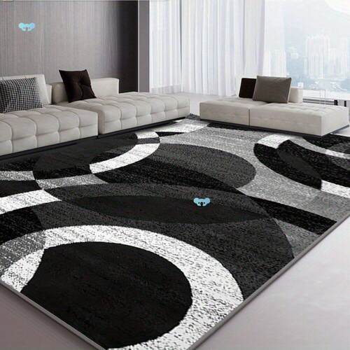 Modern Abstract Geometric Area Mat Non Slip Stain防滑地垫 - 图3