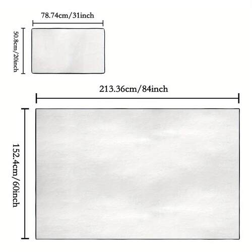 Modern Abstract Geometric Area Mat Non Slip Stain防滑地垫 - 图0