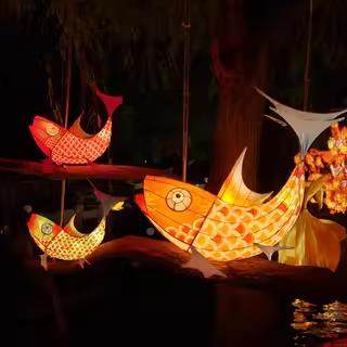 013227鱼发复古光户外鲤鱼过道鱼灯花灯锦鲤锦灯金鱼装饰鲤灯笼定,淘宝优惠券,粉丝福利购,淘宝优惠卷
