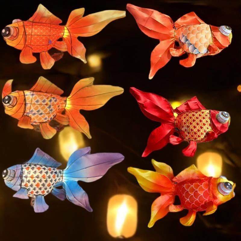 013227鱼发复古光户外鲤鱼过道鱼灯花灯锦鲤锦灯金鱼装饰鲤灯笼定,淘宝优惠券,粉丝福利购,淘宝优惠卷