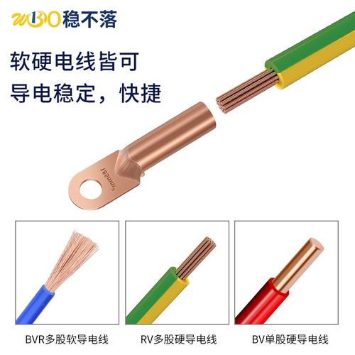 DT接线端子铜鼻子10/16/25/35/70/120/240/300平方电缆铝线耳堵油 - 图1