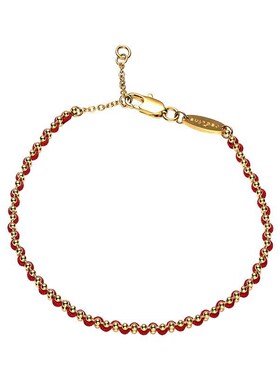 2024龙年本命年红绳手链v过年春节红色女新中式古风女款极细编织