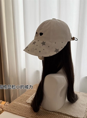 简约海豹渔夫帽软顶春夏宽檐遮阳显脸小日常百搭不挑人显脸小帽子