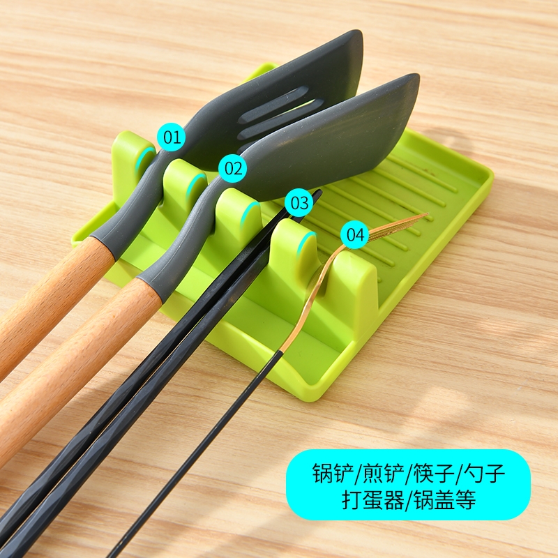 锅铲架锅盖架厨房用品家用大全台面筷子收纳锅铲托锅盖置物架