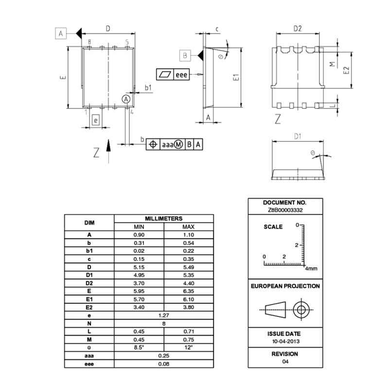 BSC0805 INFINEON BSC0805LSATMA1 100V,N-CH MOSFE 英飞凌晶体管 - 图3