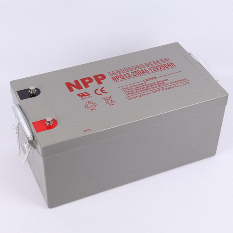 NPP蓄电池NPG12-15012V150AH12V200AH12V250AH太阳能照明电瓶 - 图2