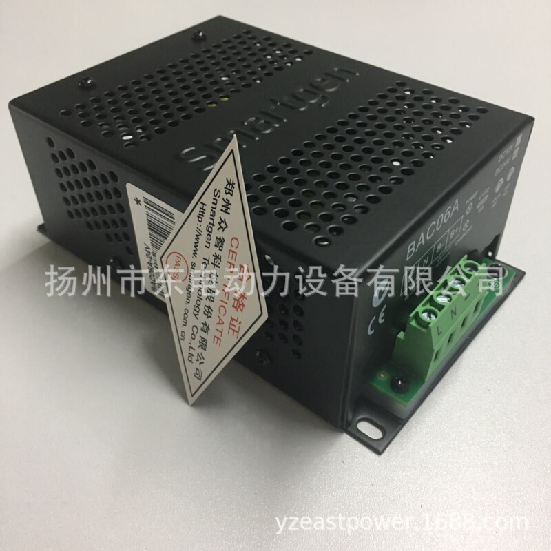 发电机浮充 众智BAC06A 蓄电池充电器 充电机 12V/24V 电瓶充电器 - 图1