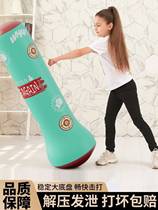 Xinjiang Inflatable Boxing Post Children Fitness Tumbler Vertical Decompression Sandbag Bag Boxing Trainer Material