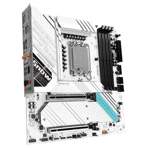 精粤B760M/Z690/Z790 雪之梦WIFIDDR4/DDR5 ARGB电竞主板CPU套装 - 图0